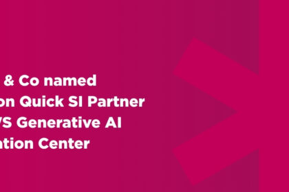 Argon & Co announcement graphic stating the company has been named an Amazon Quick SI Partner by the AWS Generative AI Innovation Center.